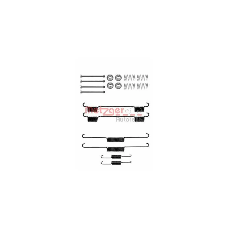 Kit d'accessoires, mâchoires de frein de stationnement METZGER 105-0817