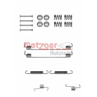 Kit d'accessoires, mâchoire de frein METZGER 105-0819