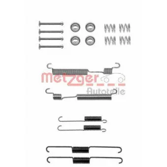 Kit d'accessoires, mâchoire de frein METZGER