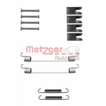 Kit d'accessoires, mâchoire de frein METZGER
