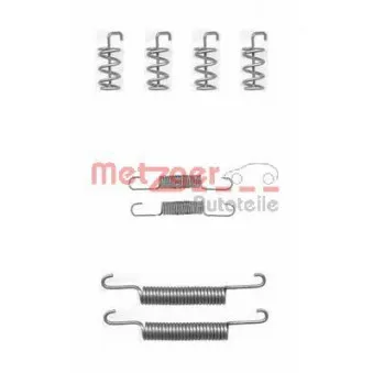 Kit d'accessoires, mâchoires de frein de stationnement METZGER 105-0831