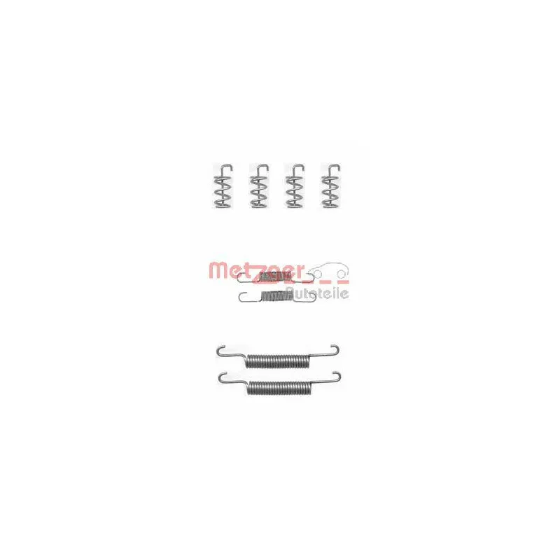 Kit d'accessoires, mâchoires de frein de stationnement METZGER 105-0831