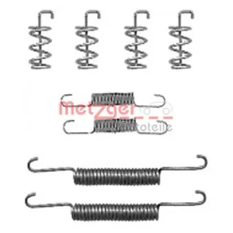 Kit d'accessoires, mâchoires de frein de stationnement METZGER 105-0832