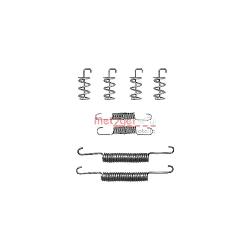 Kit d'accessoires, mâchoires de frein de stationnement METZGER 105-0832