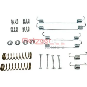 Kit d'accessoires, mâchoire de frein METZGER 105-0835
