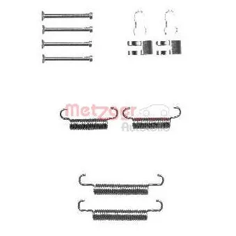 Kit d'accessoires, mâchoires de frein de stationnement METZGER 105-0839