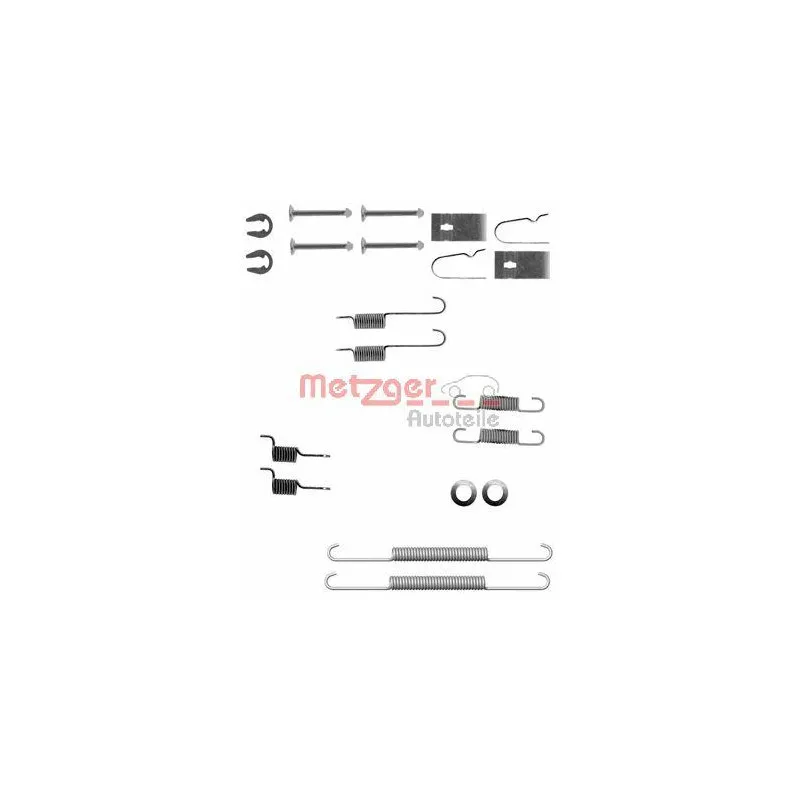 Kit d'accessoires, mâchoire de frein METZGER 105-0847
