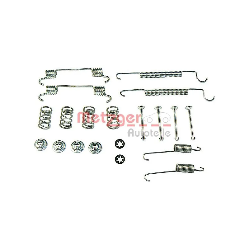 Kit d'accessoires, mâchoire de frein METZGER 105-0873