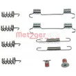 Kit d'accessoires, mâchoires de frein de stationnement METZGER 105-0874 - Visuel 1