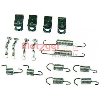 Kit d'accessoires, mâchoires de frein de stationnement METZGER 105-0876