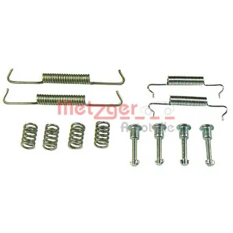 Kit d'accessoires, mâchoires de frein de stationnement METZGER 105-0877
