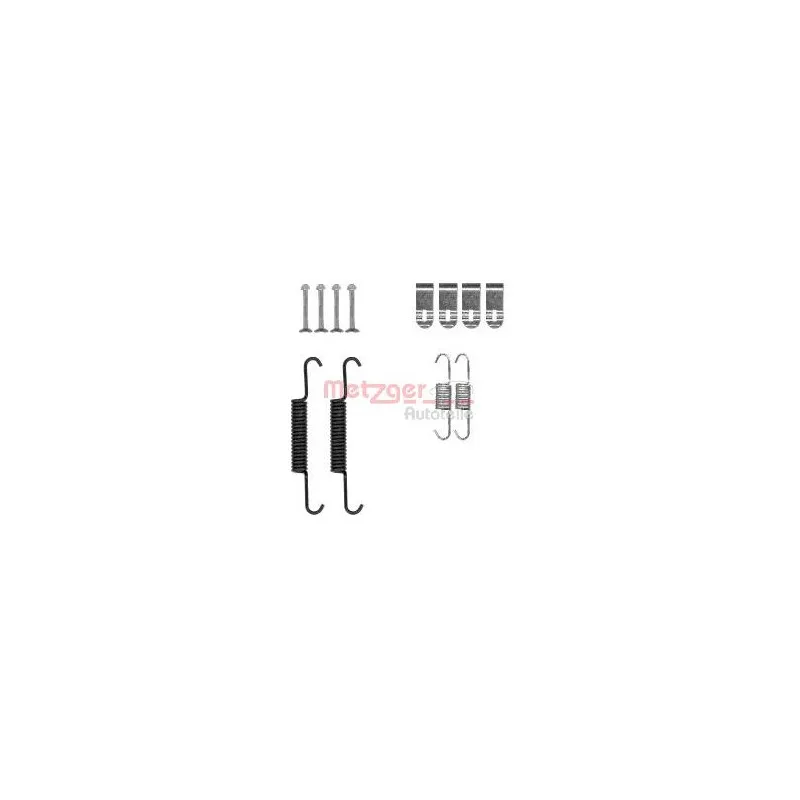 Kit d'accessoires, mâchoires de frein de stationnement METZGER 105-0881