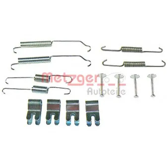 Kit d'accessoires, mâchoire de frein METZGER