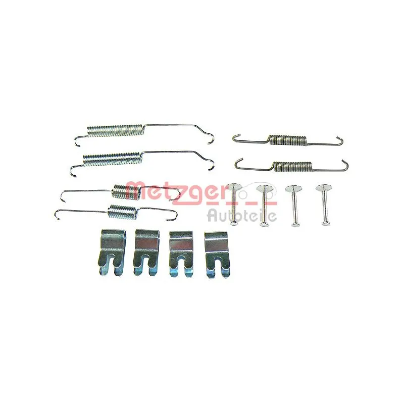 Kit d'accessoires, mâchoire de frein METZGER 105-0882