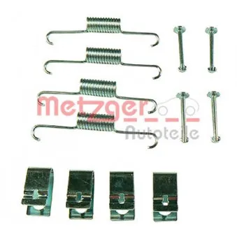 Kit d'accessoires, mâchoires de frein de stationnement METZGER 105-0884