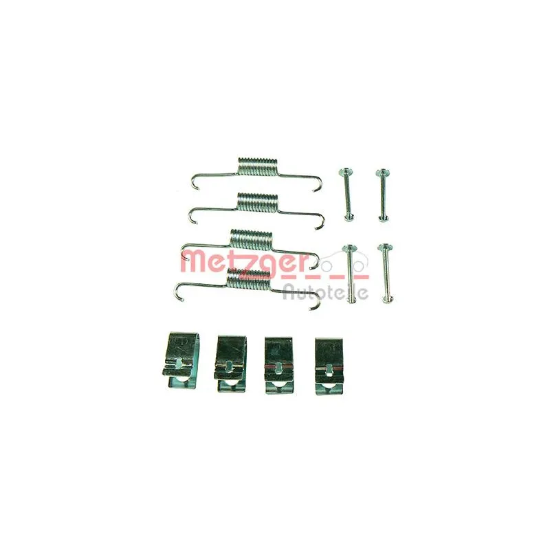 Kit d'accessoires, mâchoires de frein de stationnement METZGER 105-0884