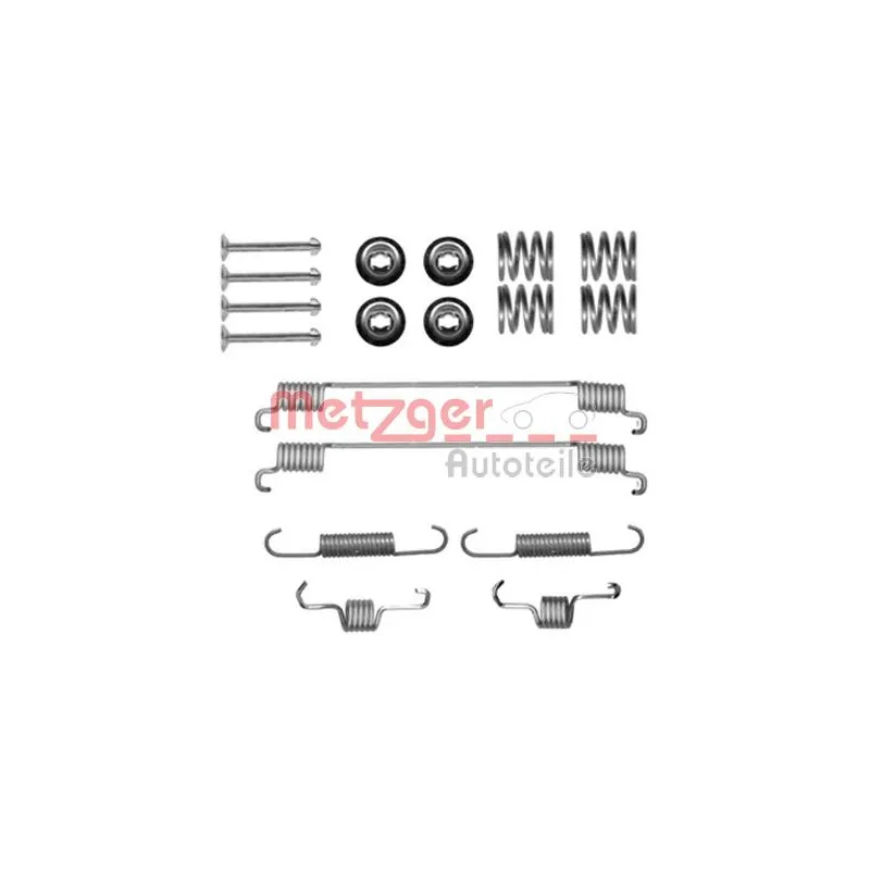 Kit d'accessoires, mâchoire de frein METZGER 105-0889