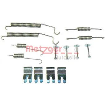 Kit d'accessoires, mâchoire de frein METZGER