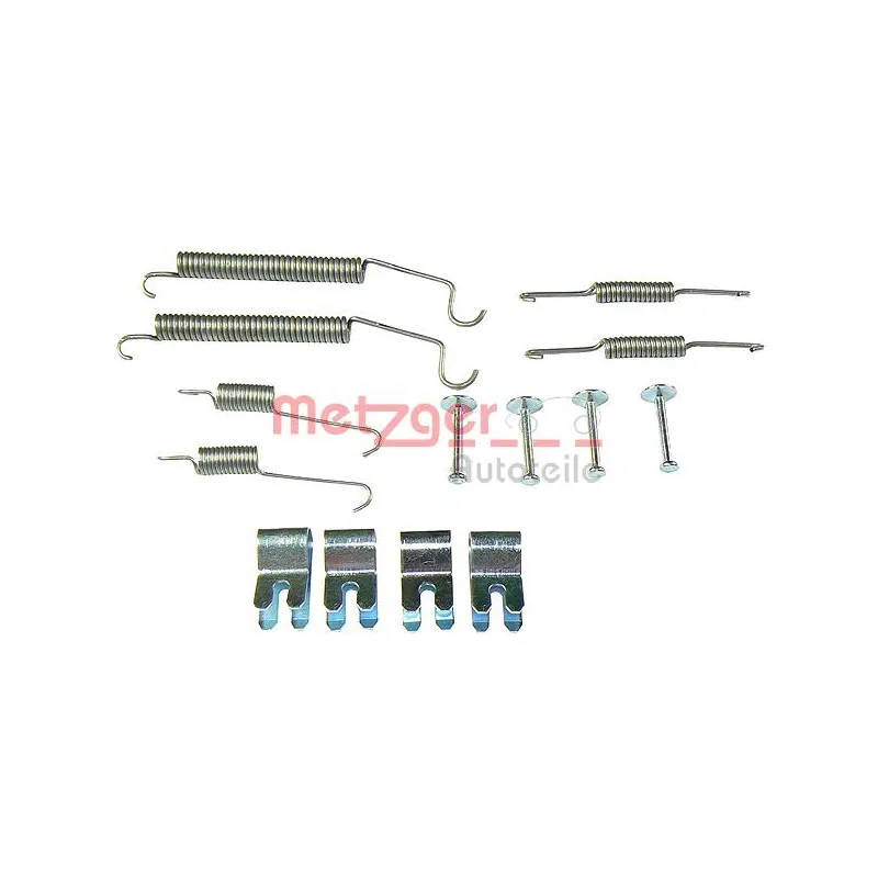 Kit d'accessoires, mâchoire de frein METZGER 105-0891