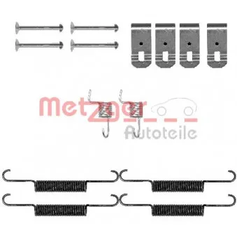 Kit d'accessoires, mâchoires de frein de stationnement METZGER 105-0895