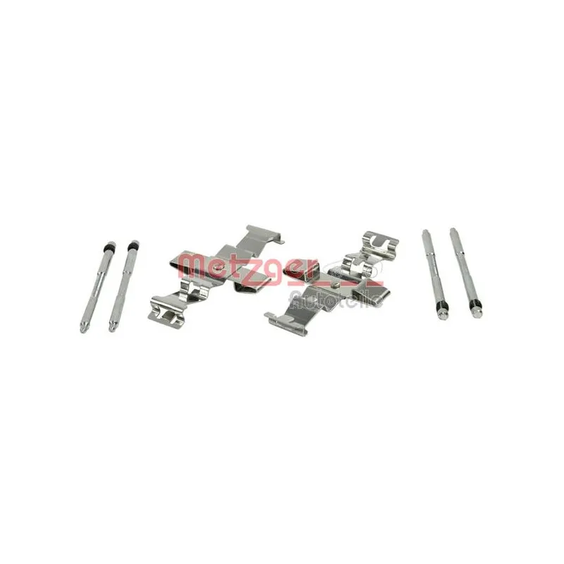 Kit d'accessoires, plaquette de frein à disque METZGER 109-0042