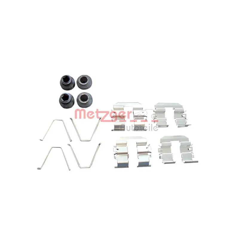 Kit d'accessoires, plaquette de frein à disque METZGER 109-0060