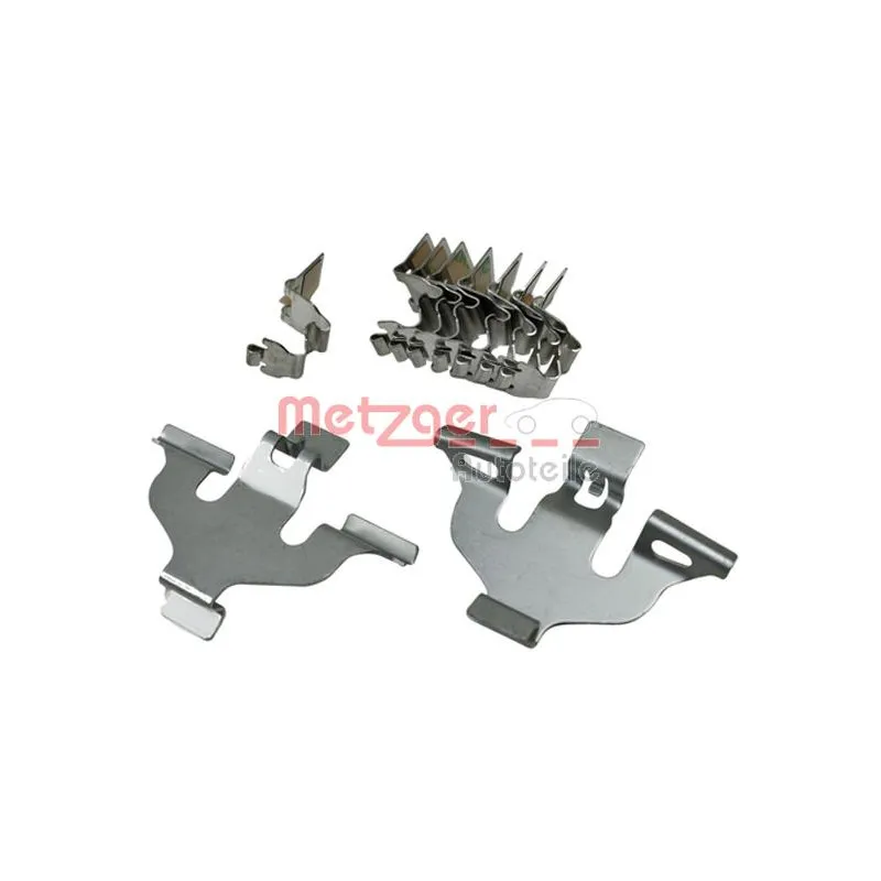 Kit d'accessoires, plaquette de frein à disque METZGER 109-0066