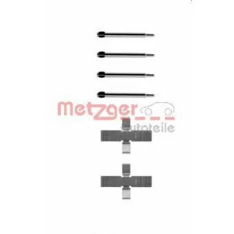 Kit d'accessoires, plaquette de frein à disque METZGER 109-0903