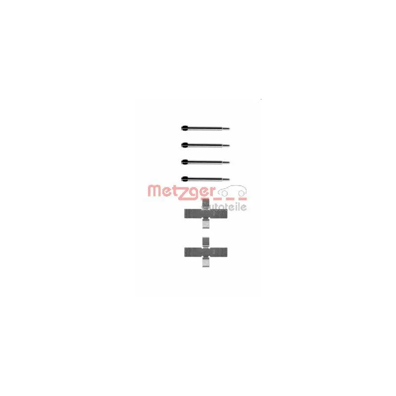 Kit d'accessoires, plaquette de frein à disque METZGER 109-0903