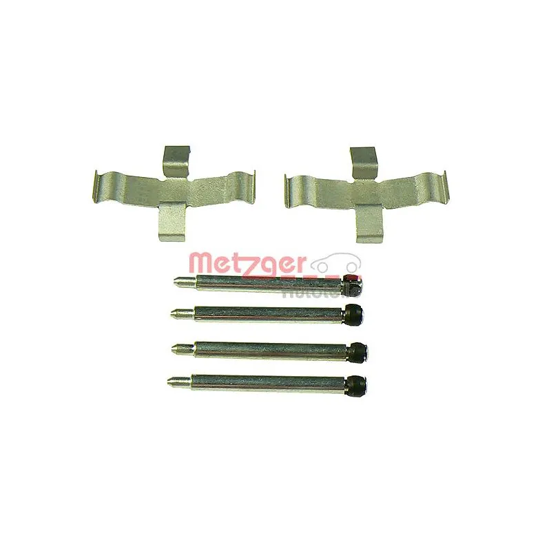 Kit d'accessoires, plaquette de frein à disque METZGER 109-1040