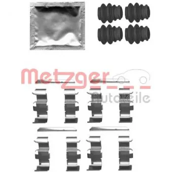Kit d'accessoires, plaquette de frein à disque METZGER 109-1831