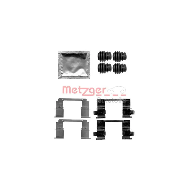 Kit d'accessoires, plaquette de frein à disque METZGER 109-1840