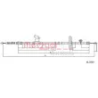 Tirette à câble, frein de stationnement METZGER 11.5830 - Visuel 2