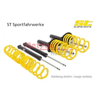 Jeu de suspensions, ressorts/amortisseurs METZGER 123280096