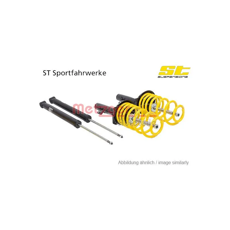 Jeu de suspensions, ressorts/amortisseurs METZGER 123295002