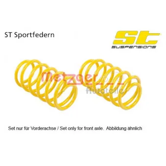 Jeu de suspensions, ressorts METZGER 128220130