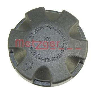 Bouchon, réservoir de liquide de refroidissement METZGER 2140066