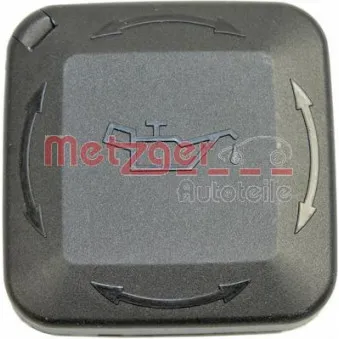Bouchon, goulotte de remplissage d'huile METZGER 2141009