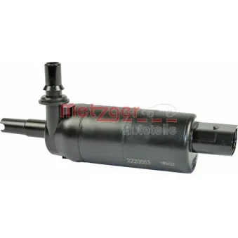 Pompe d'eau de nettoyage, nettoyage des phares METZGER 2220053