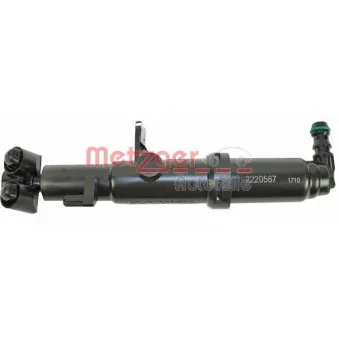 Gicleur d'eau de nettoyage, nettoyage des phares avant gauche METZGER