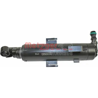 Gicleur d'eau de nettoyage, nettoyage des phares avant gauche METZGER