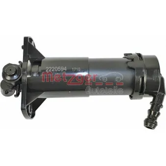 Gicleur d'eau de nettoyage, nettoyage des phares avant droit METZGER