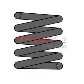 Ressort de suspension METZGER 2240257