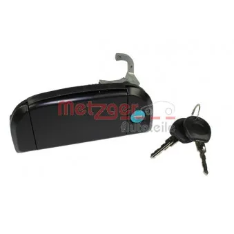 Poignée extérieure de porte avant gauche METZGER 2310500