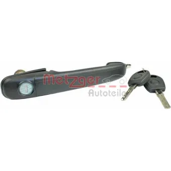 Poignée extérieure de porte METZGER 2310540