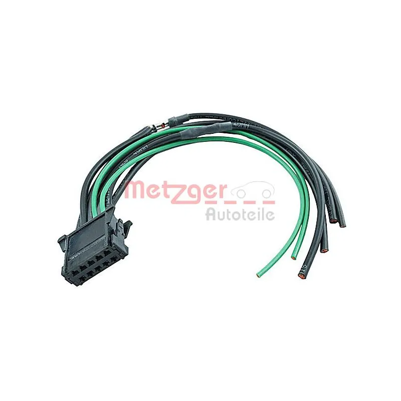 Kit rép câble, chauffage habitacle (système préch moteur) METZGER 2322014