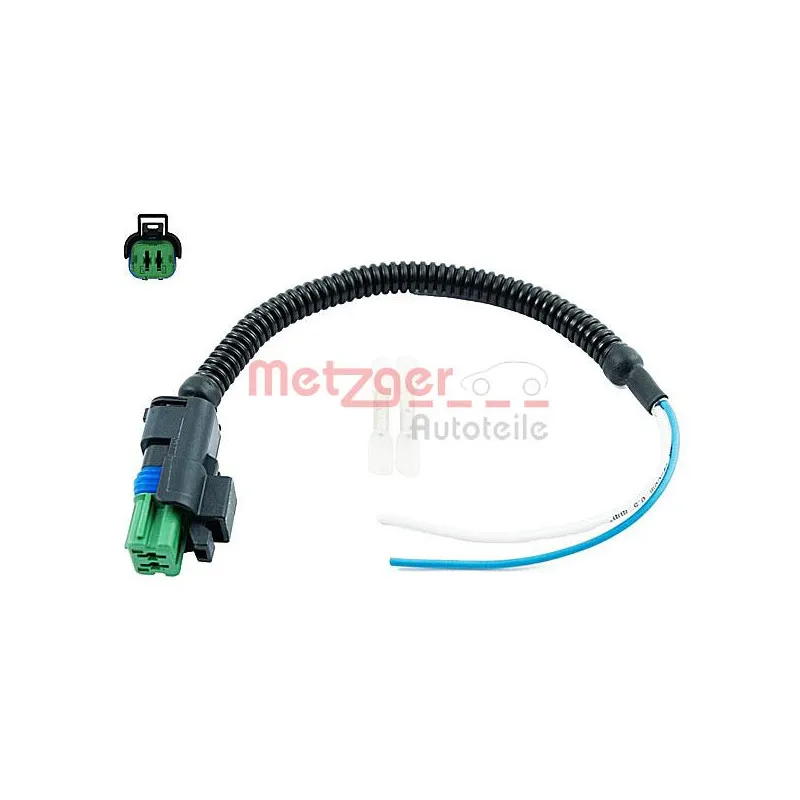 Kit de réparation de câble, capteur position de vilebrequin METZGER 2324005