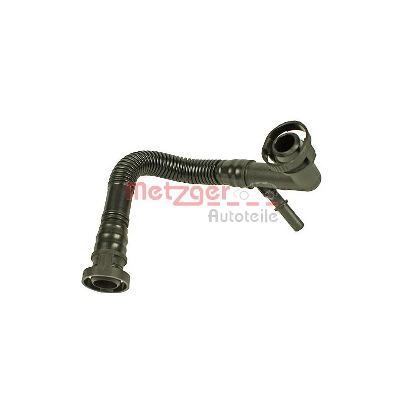 Tuyau, ventilation de carter-moteur arrière gauche METZGER 2380006