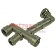 Tuyau, ventilation de carter-moteur METZGER 2380008 - Visuel 2