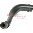 Tuyau, ventilation de carter-moteur METZGER 2380035 - Visuel 2